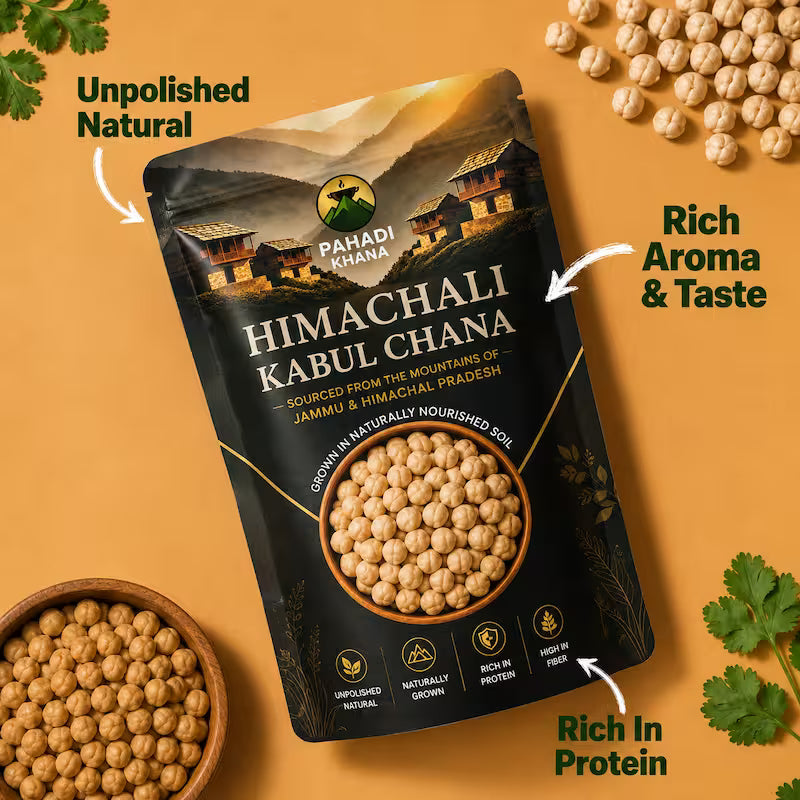 Pahadi Chana - Nutritious Mountain Chickpeas