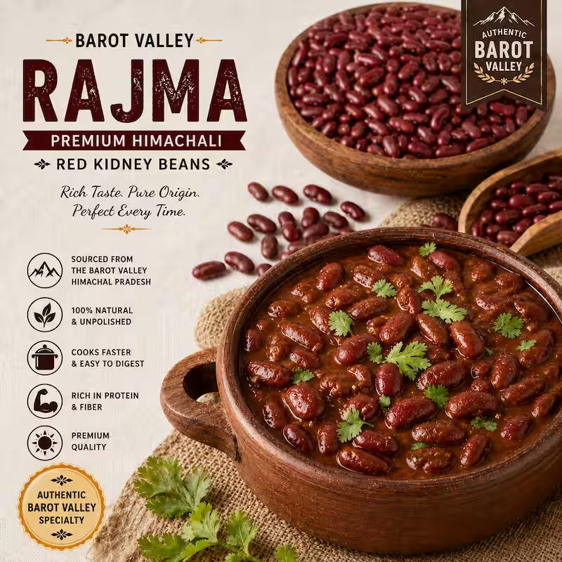 Pahadi Rajma: Authentic Himalayan Kidney Beans