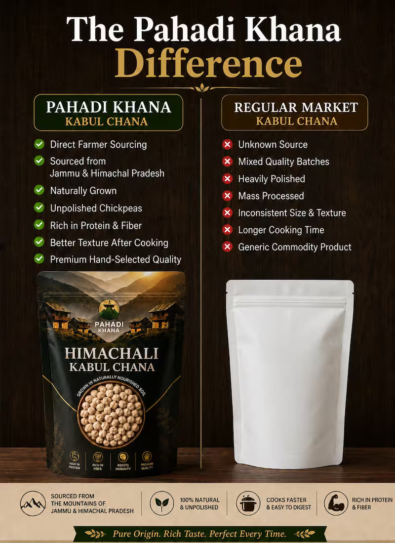 Pahadi Chana - Nutritious Mountain Chickpeas