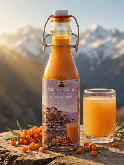 Himalayan Sea Buckthorn Juice Pahadi Khana