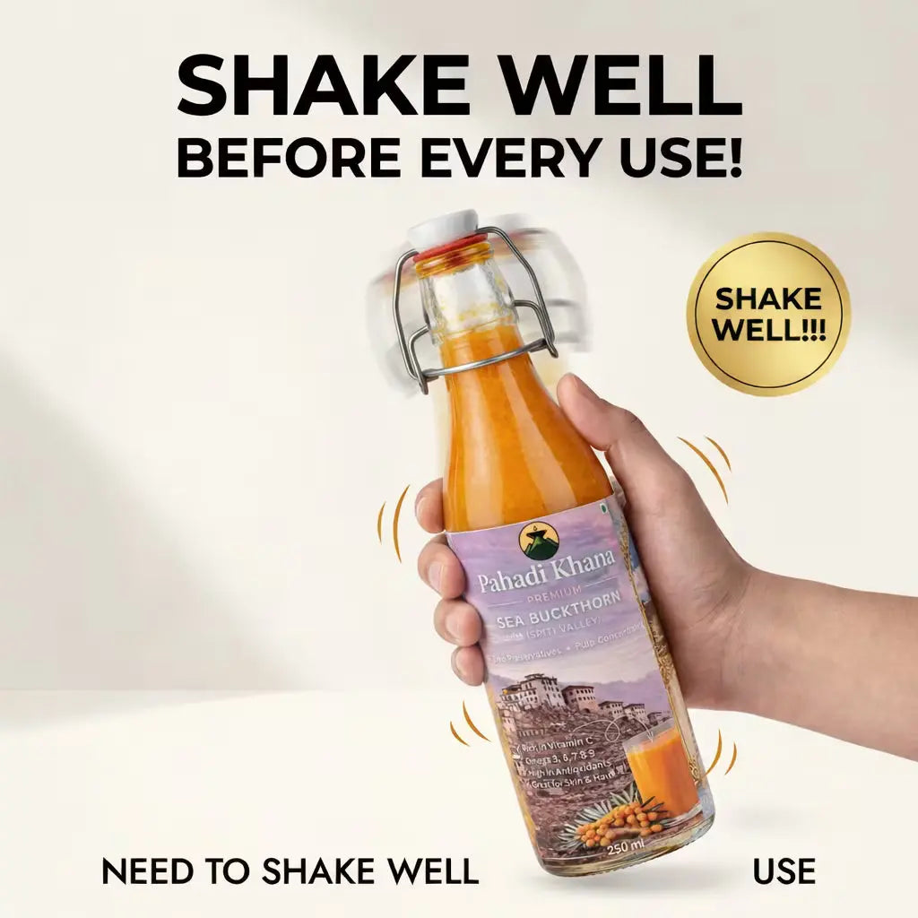 Himalayan Sea Buckthorn Juice Pahadi Khana