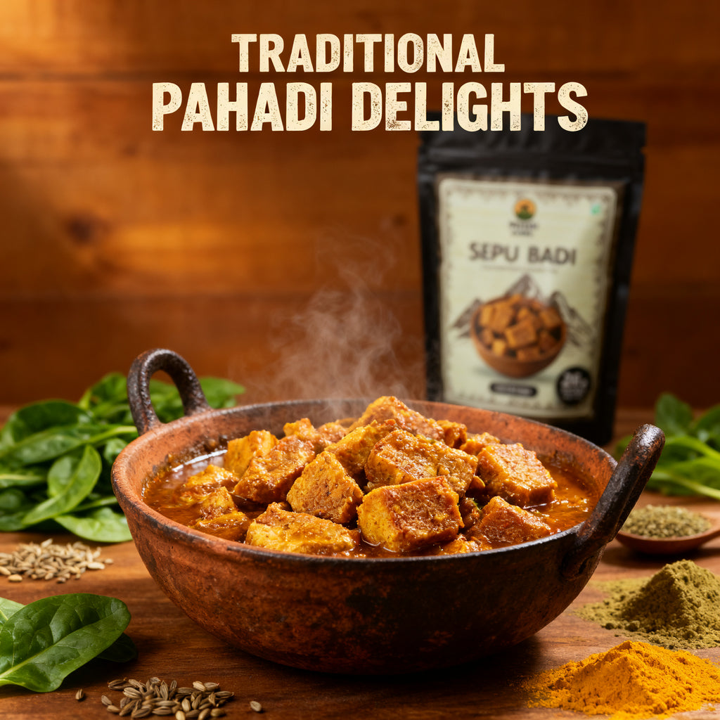 Traditional Himachali Sepu Badi – Taste of Mandi Pack of 100/250 gram